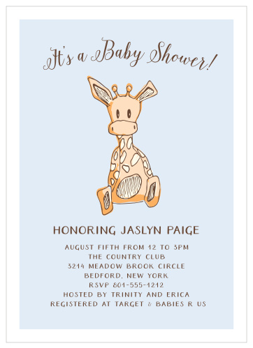 Jungle safari baby shower hot sale invitations