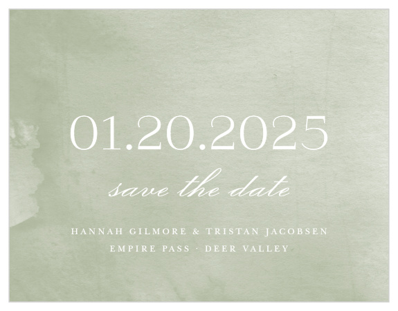 Las Vegas Skyline Save the Date Cards by Basic Invite