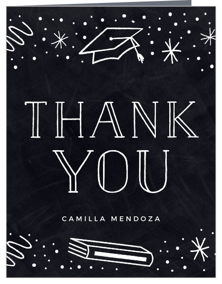 Chalkboard Thank You Tag - 2x2 Square - Digital Download - KaleidaCuts