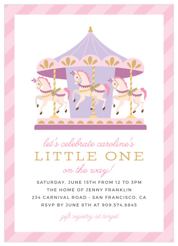 Horse baby shower sales invitations