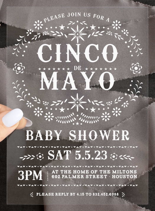 Cinco de best sale mayo baby shower