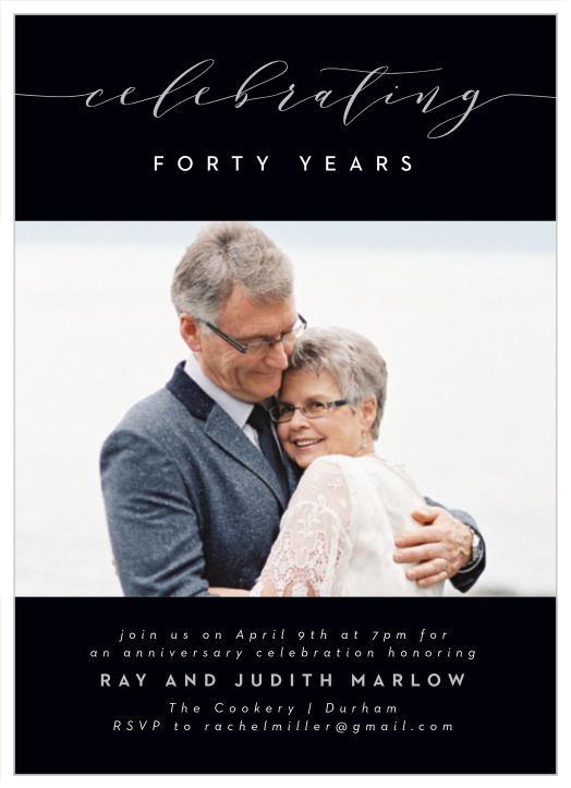 60th Wedding Anniversary Invitation Graphic by EighteenWeddingStore ·  Creative Fabrica