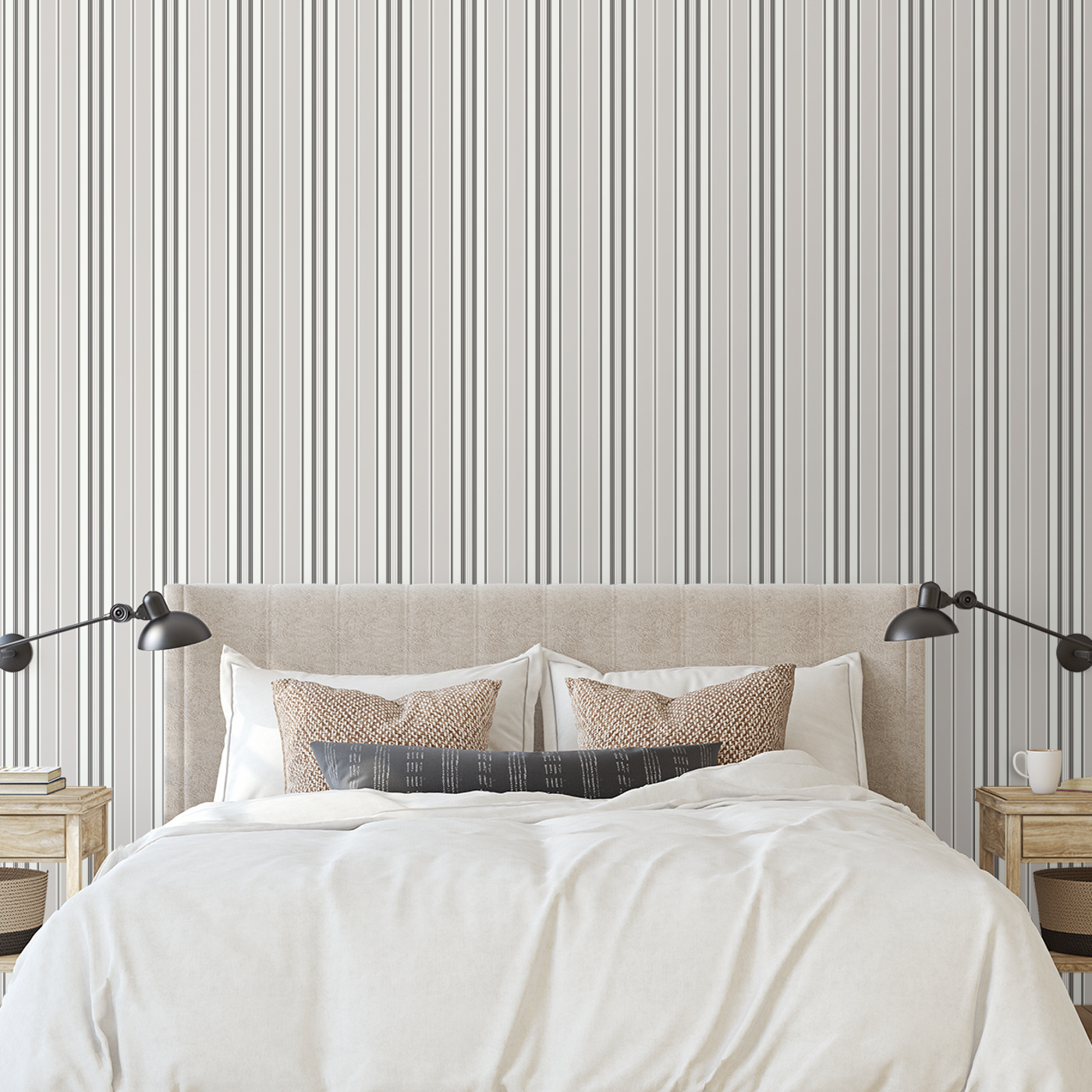 WallPops Peel and Stick Shiplap Rustic Farmhouse Wallpaper  NU2240  D  Marie Interiors