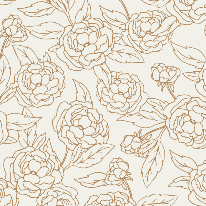 Super Cute Floral Peel And Stick Removable Wallpaper