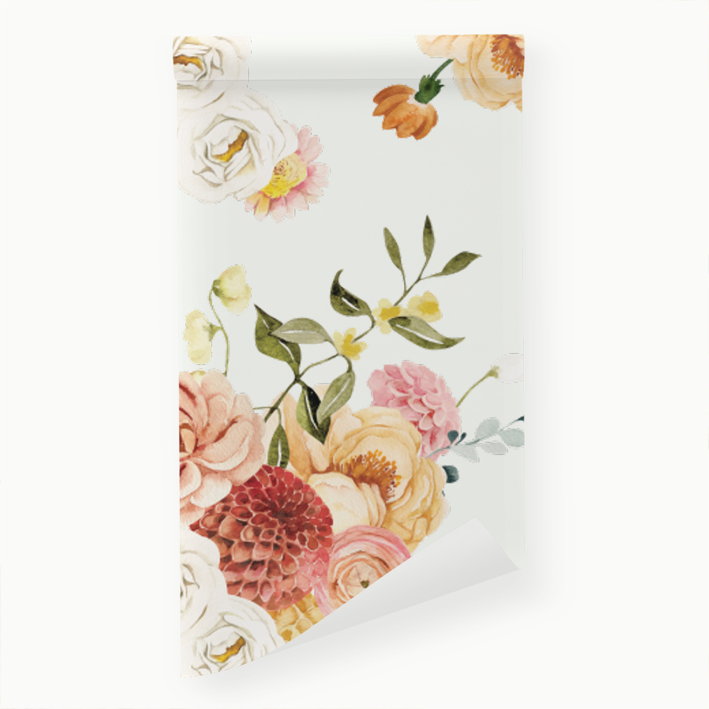 Vintage Flora Peel And Stick Removable Wallpaper | Love vs. Design