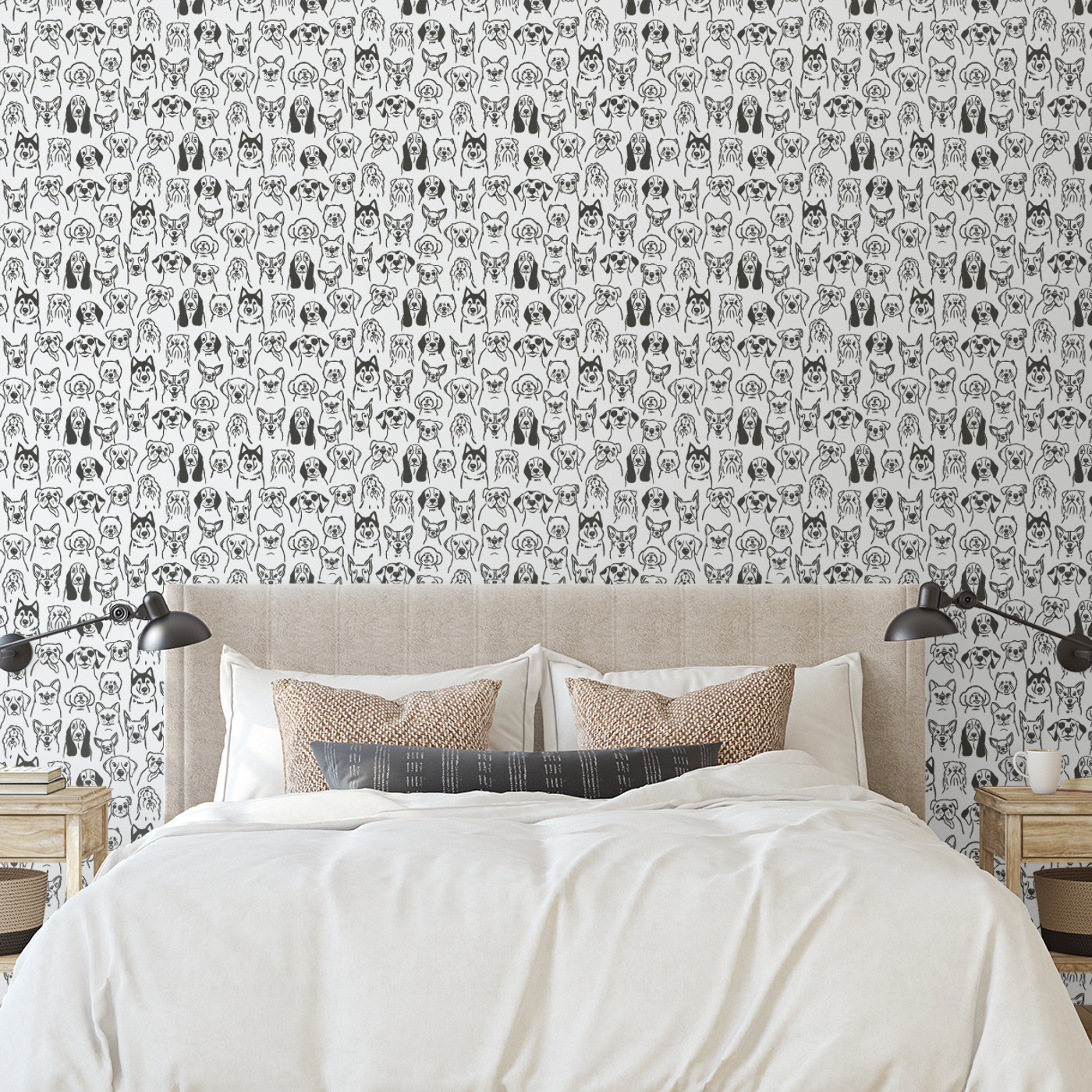 Puppy Dogs Wallpaper by Love vs. Design