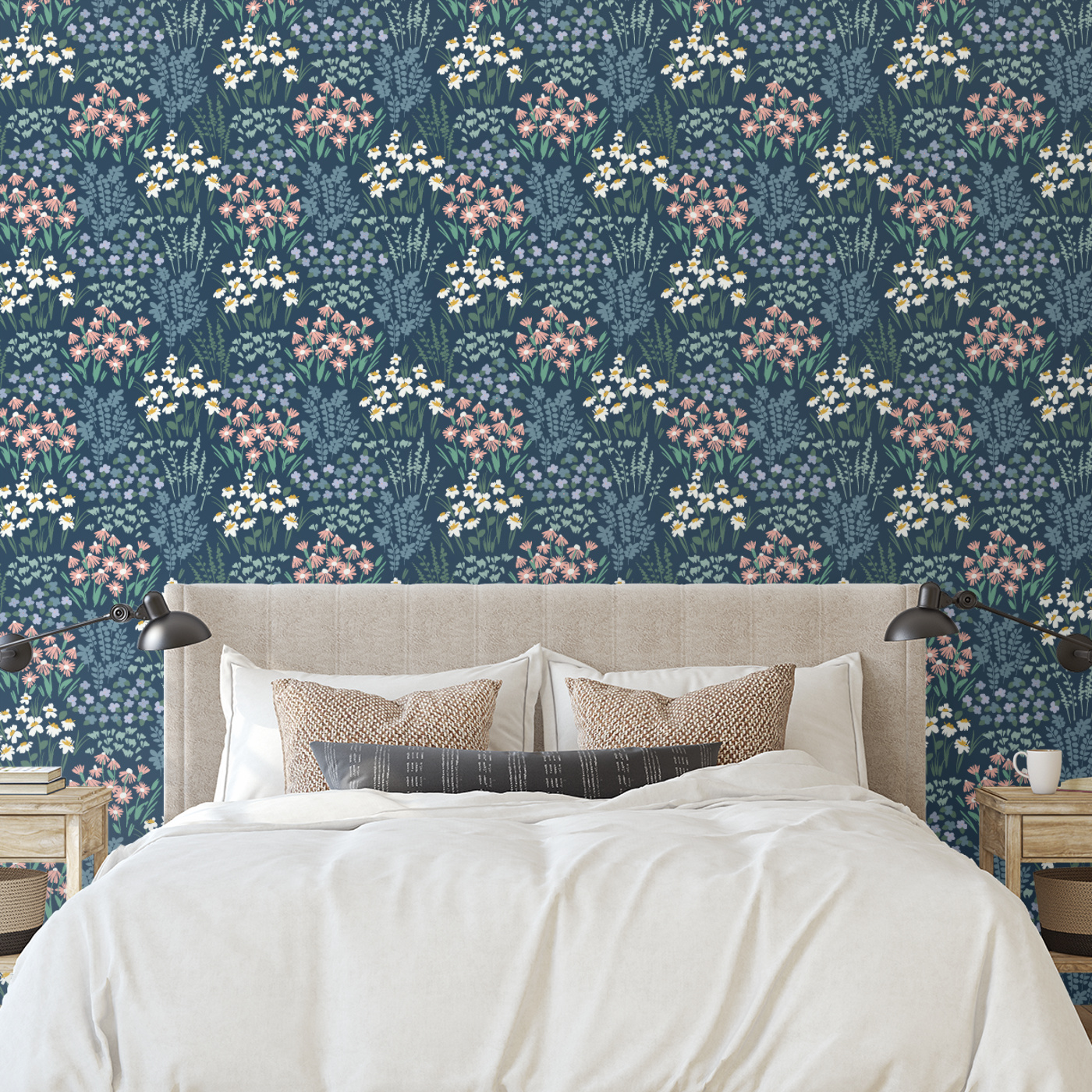 Native Garden Peel And Stick Removable Wallpaper | Love vs. Design