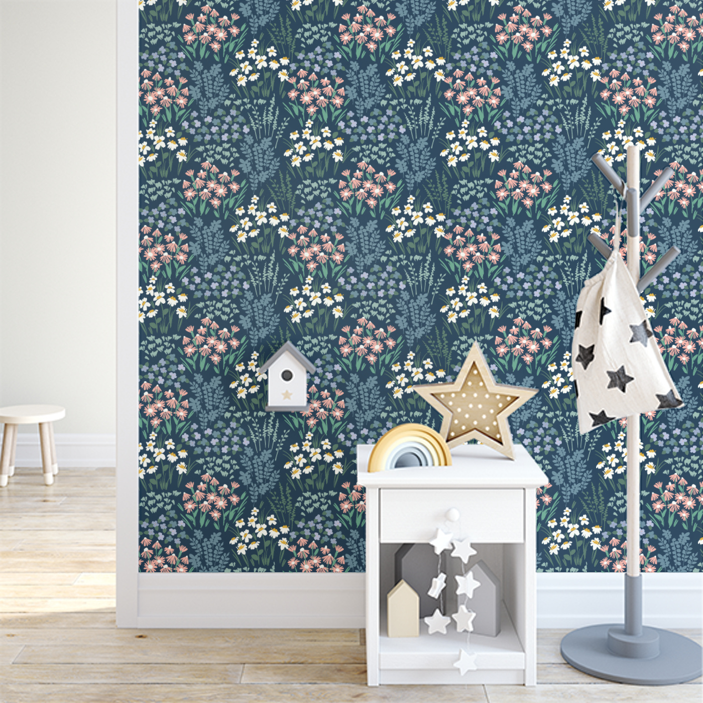 Native Garden Peel And Stick Removable Wallpaper | Love vs. Design