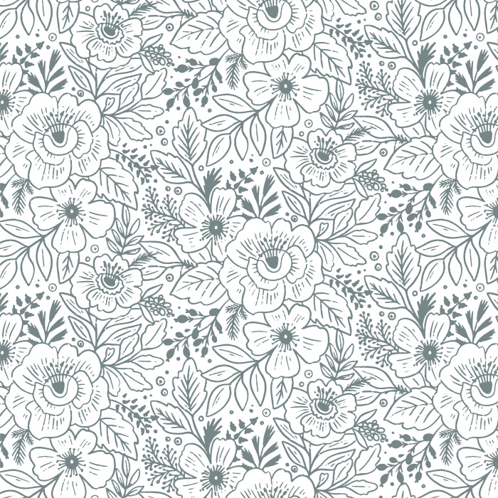 classic flower wallpaper design