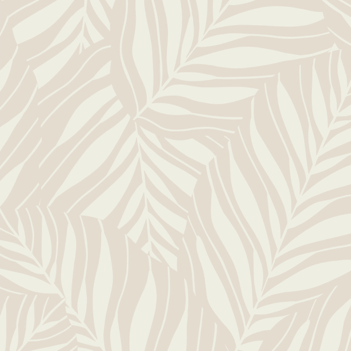 Tropical Leaves in Subtle Background Wallpaper Design