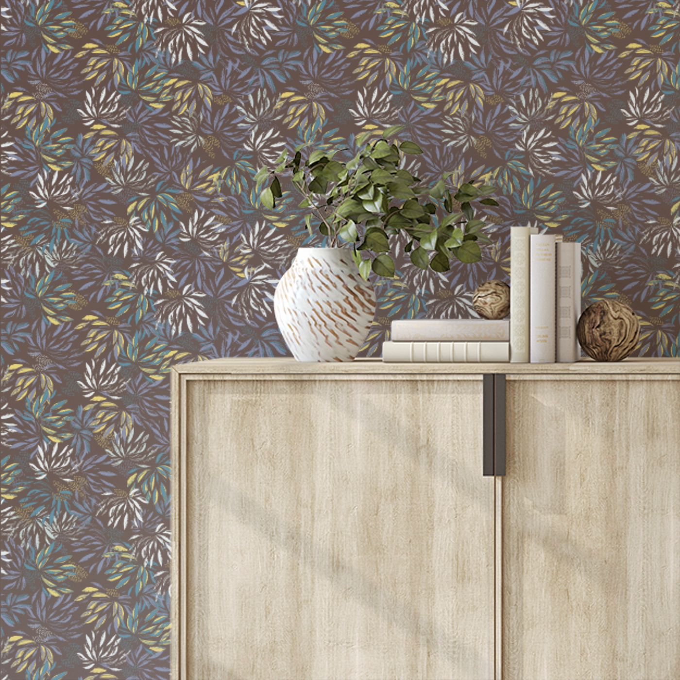 Enchanted Garden Peel and Stick Removable Wallpaper | Love vs. Design